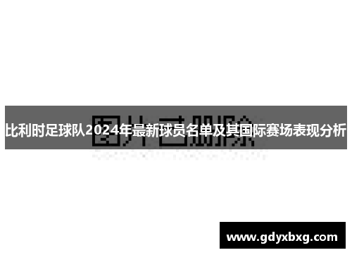 比利时足球队2024年最新球员名单及其国际赛场表现分析